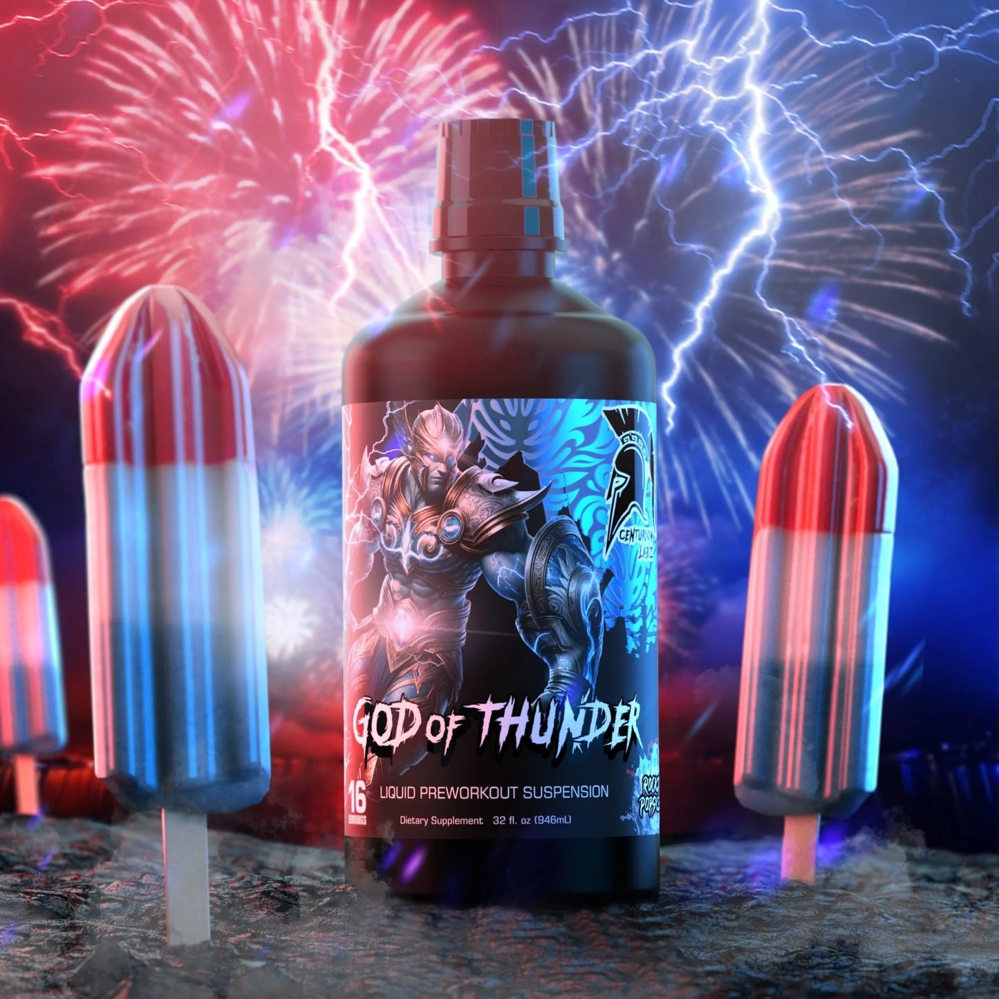 Centurion Labz - God of Thunder - Liquid Pre-Workout