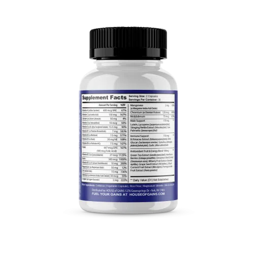 House of Gains - Daily Male Multivitamin