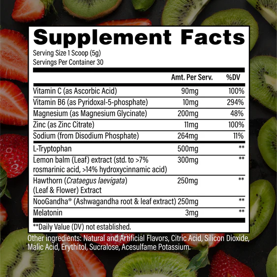 RAW - Sleep - Strawberry Kiwi