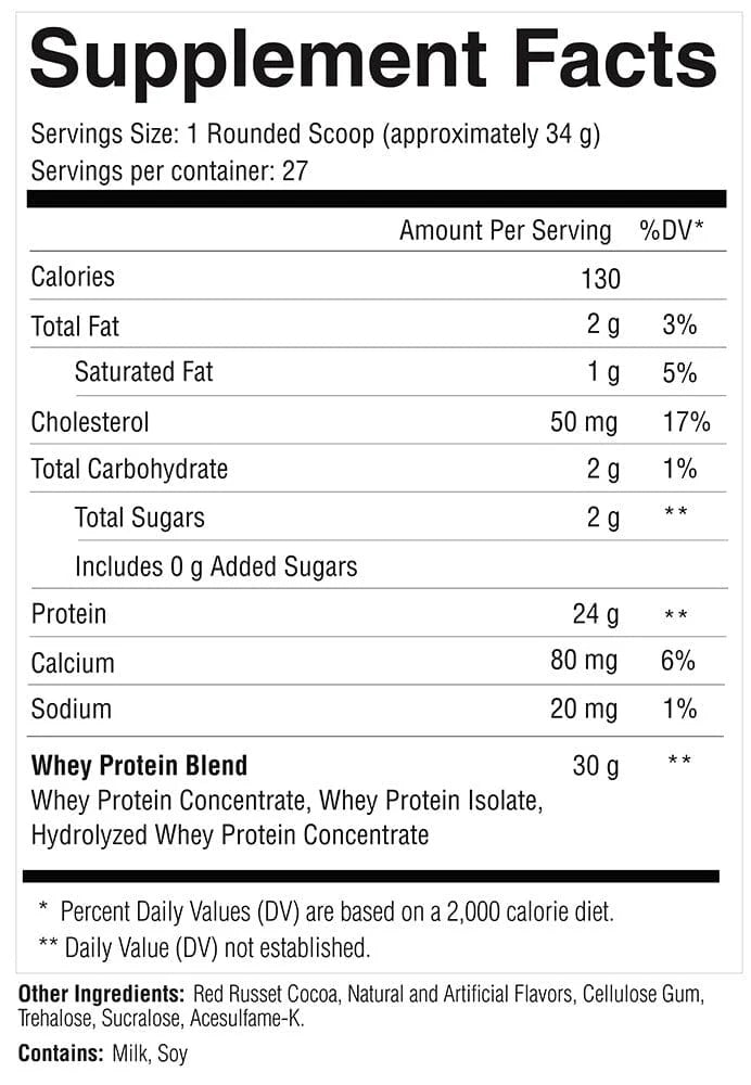 Condemned Labs - Commissary Whey Protein 2lbs