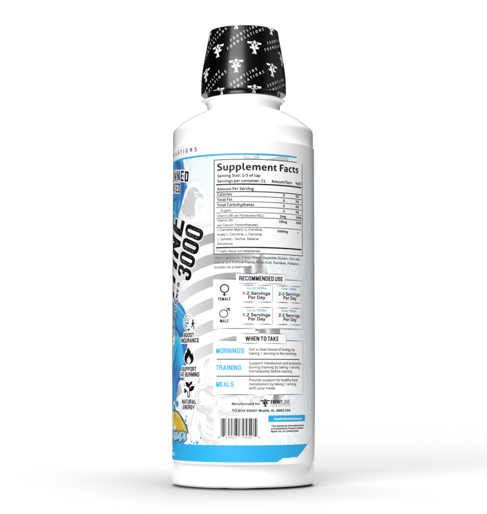 Frontline Formulations - L Carnitine 3000
