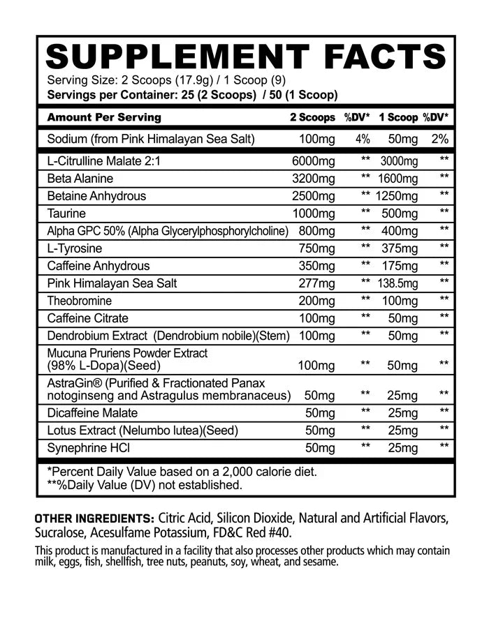 Panda Supplements - Rampage - Unicorn Blood