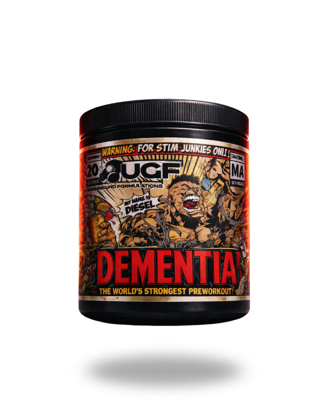 Demented - High Stim Preworkout