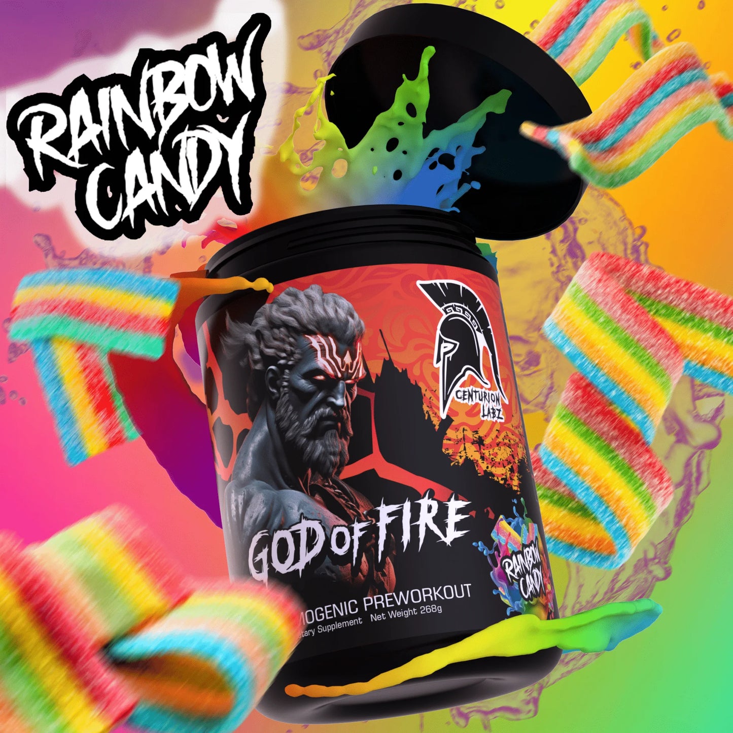 Centurion Labz - God of Fire - Thermogenic + Pre-Workout