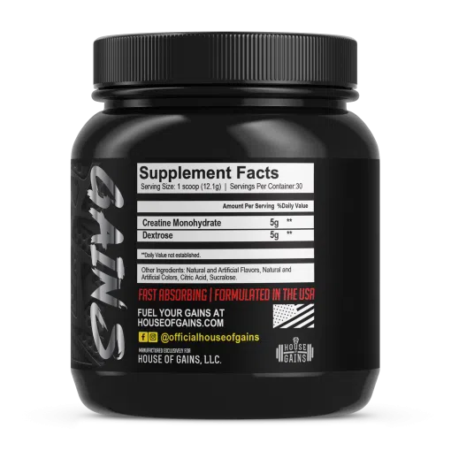 House of Gains - Creatine Monohydrate