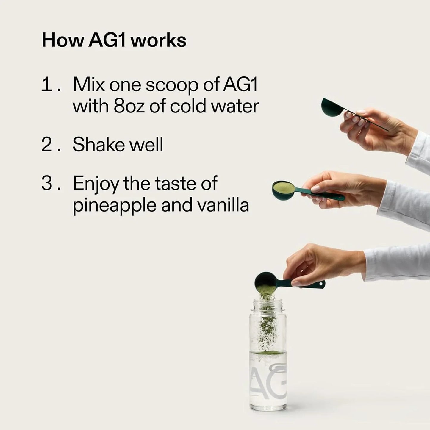 AG1 - Comprehensive +Convenient Daily Nutrition
