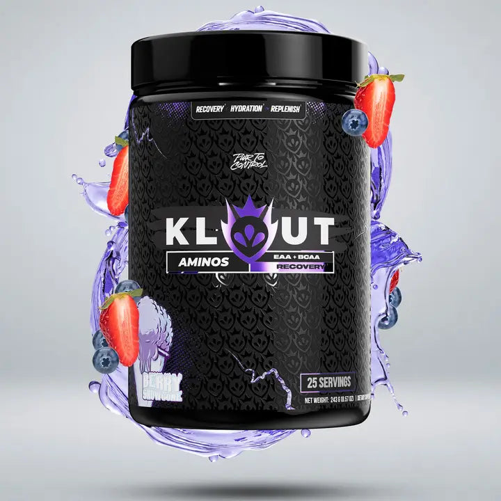 Klout - Aminos Essential EAA & BCAA (Berry Snow Cone)
