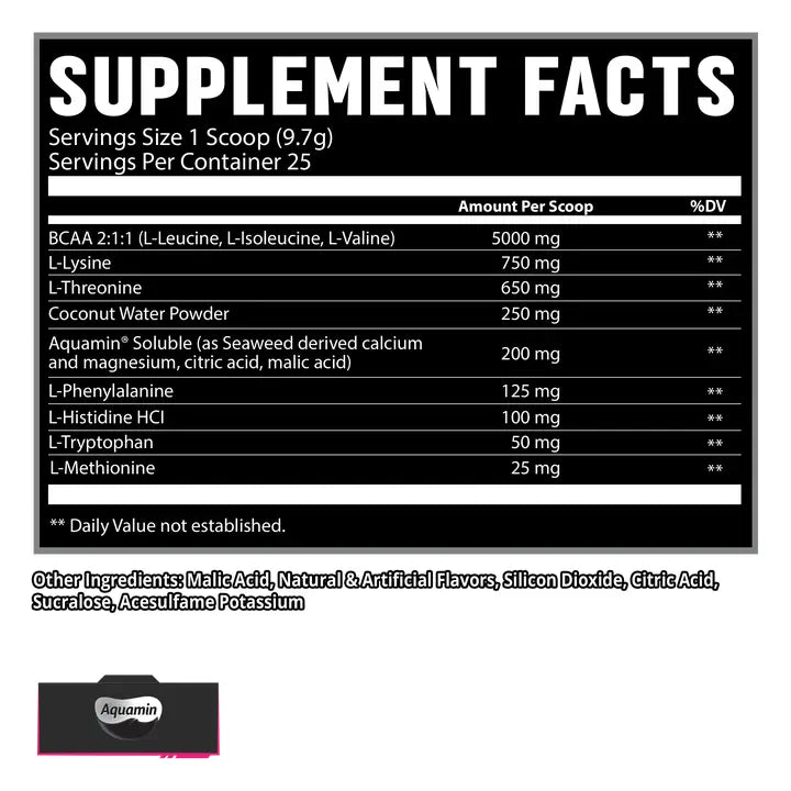 Klout - Aminos Essential EAA & BCAA (Berry Snow Cone)