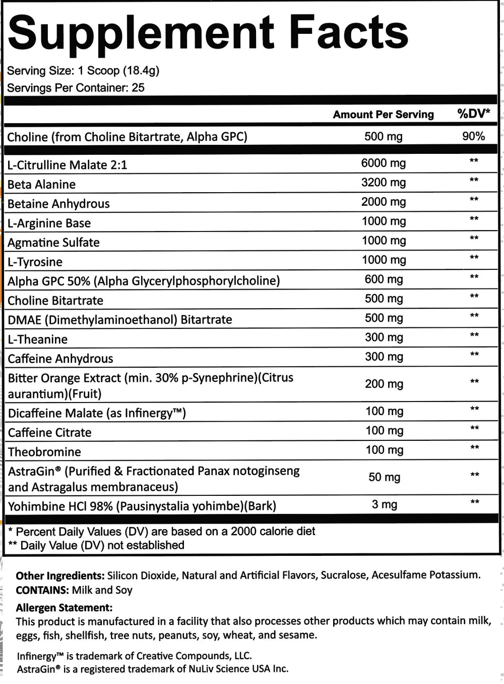 Frontline Formulations - Crucible - High Stim Pre-Workout